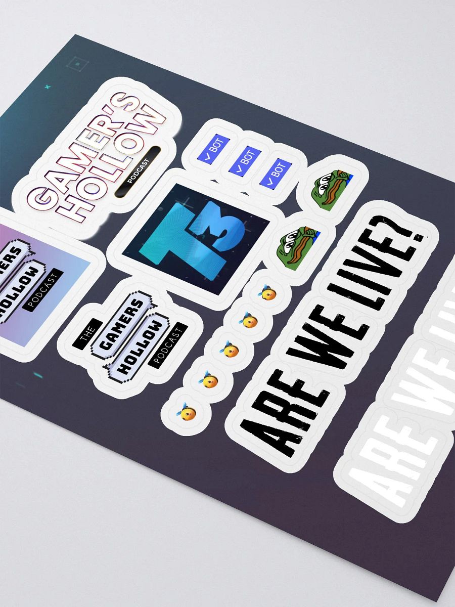 Turndo3 Stream Stickers - Pack 1 product image (2)