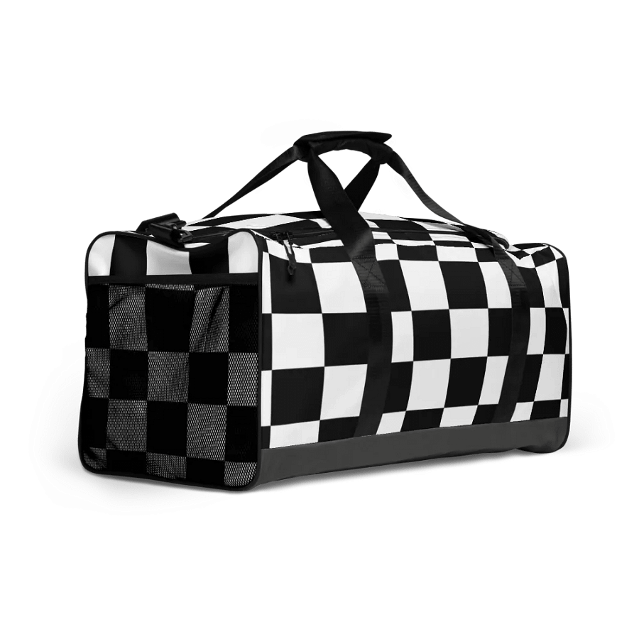Checkered 16.5 gal. Duffle Bags w/Inside supports / inside pocket product image (4)