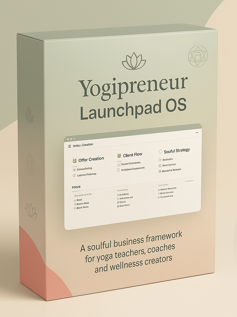 The Yogipreneur Launchpad product image (1)