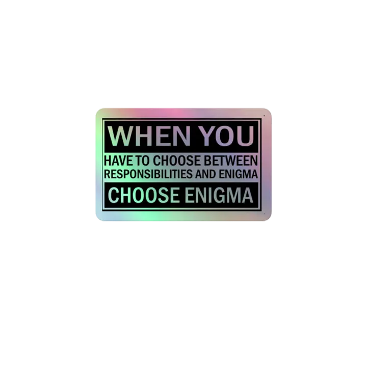 ENIGMA sticker product image (1)
