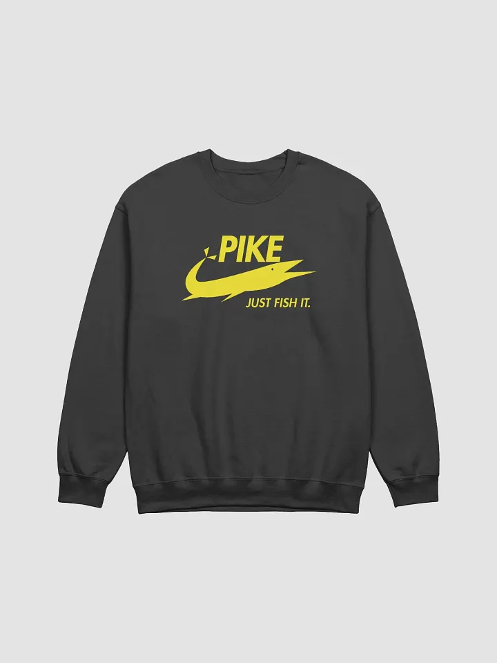 Pike Fish Graphic Crewneck Sweatshirt product image (1)