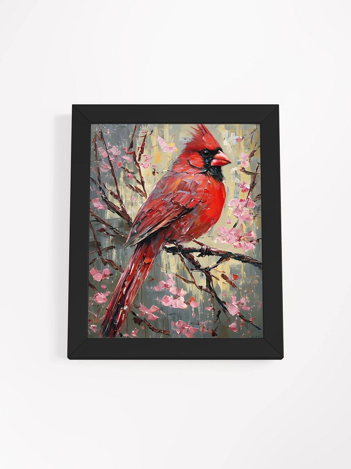 Vibrant Cardinal Perched Poster product image (2)