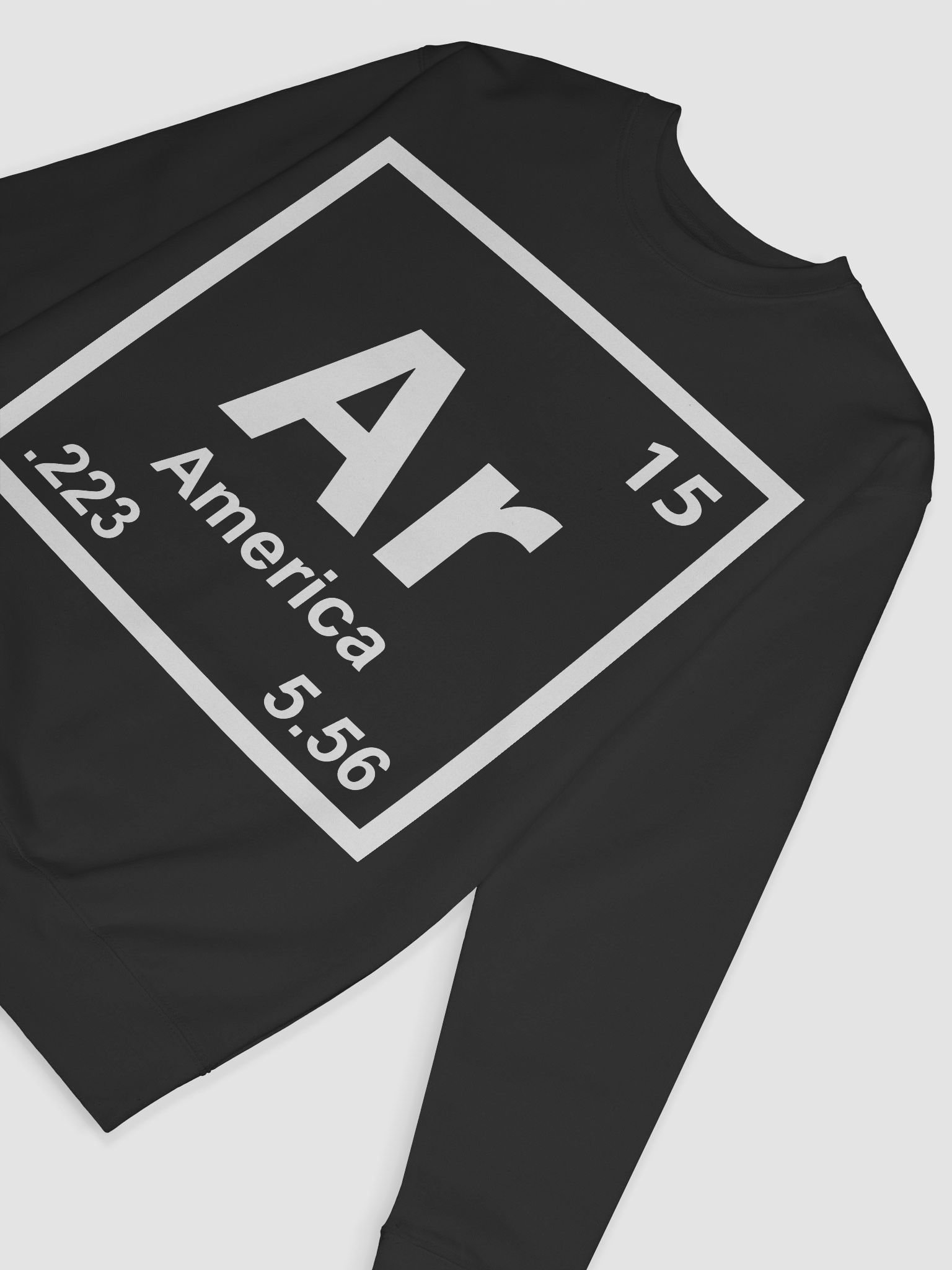 Men's Ar-15 Squared Sweatshirt (Front & Back) product image (3)