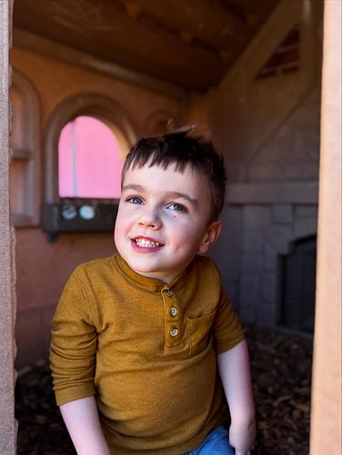 Smiles, extra special snuggles and tons of work with his hands! 💛💚