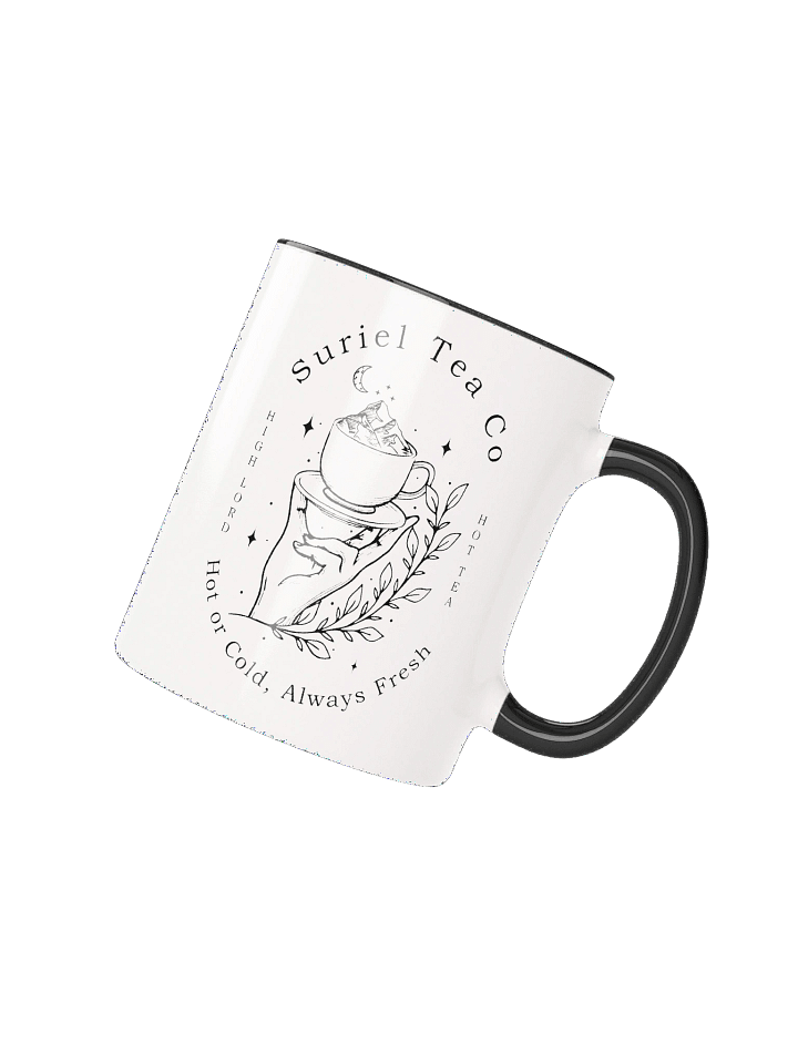 The Suriel Tea Co Suriel Tea Company Spill The Tea Velaris ACOTAR Symbol Two-Tone Coffee Mug 1WH1 product image (2)