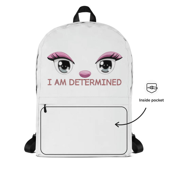 Affirmations - I AM Determined Backpack product image (2)