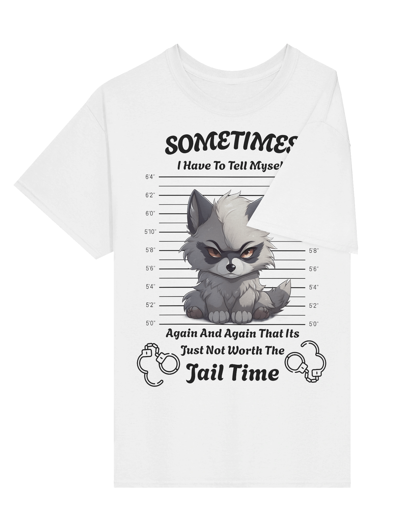 Jail Time Shirt-White product image (2)