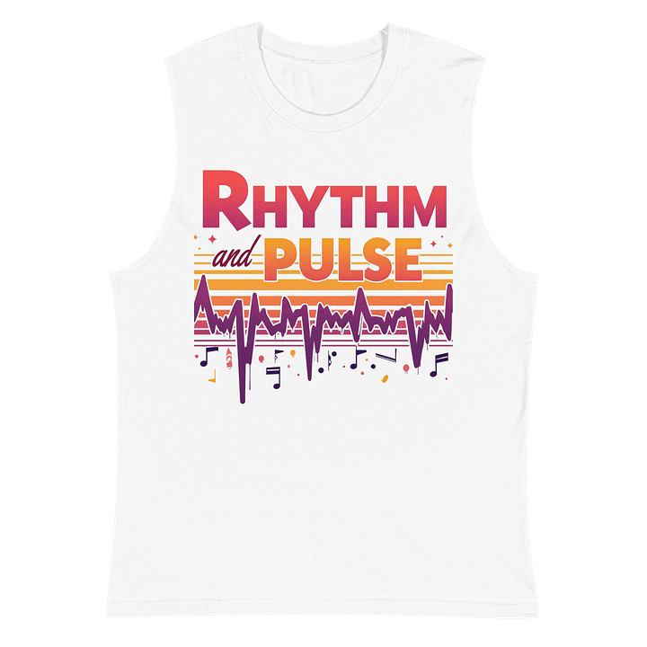 RHythm & PULSE Music Notes Muscle Tank product image (2)