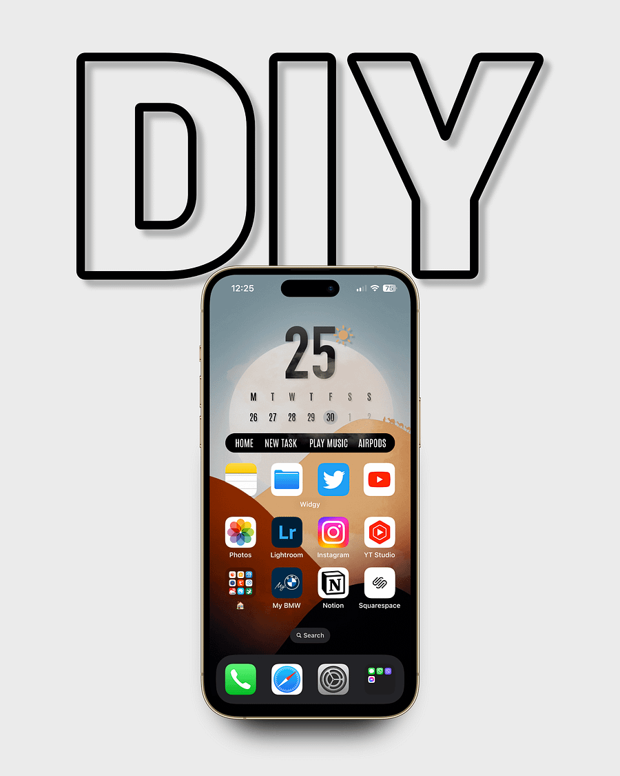 Namib Desert iOS16 Widget Complete Pack (DIY Pack) product image (2)