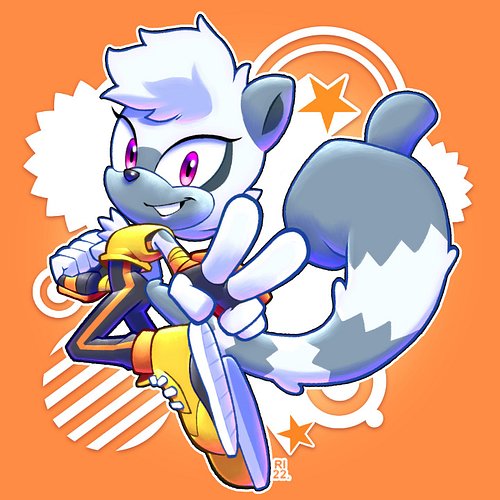 Tangle The Lemur - Sonic Stickers

Part of my Sonic sticker series,
Tangle the lemur joins the battle!

Get the stickers here...