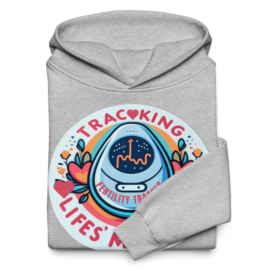 Miracle Tracker Floral Fertility Hoodie product image (30)