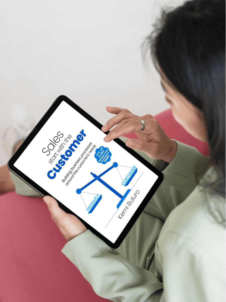 Sales start with the Customer - ebook product image (3)