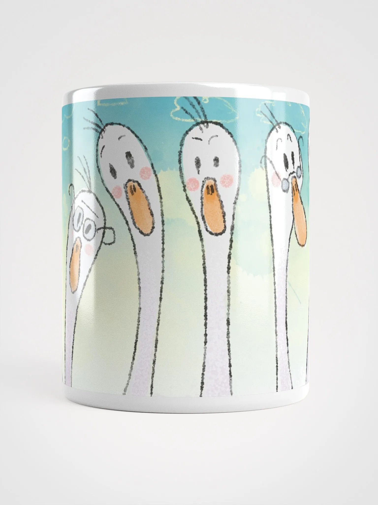 Gentlemen Geese Gathering Mug product image (5)