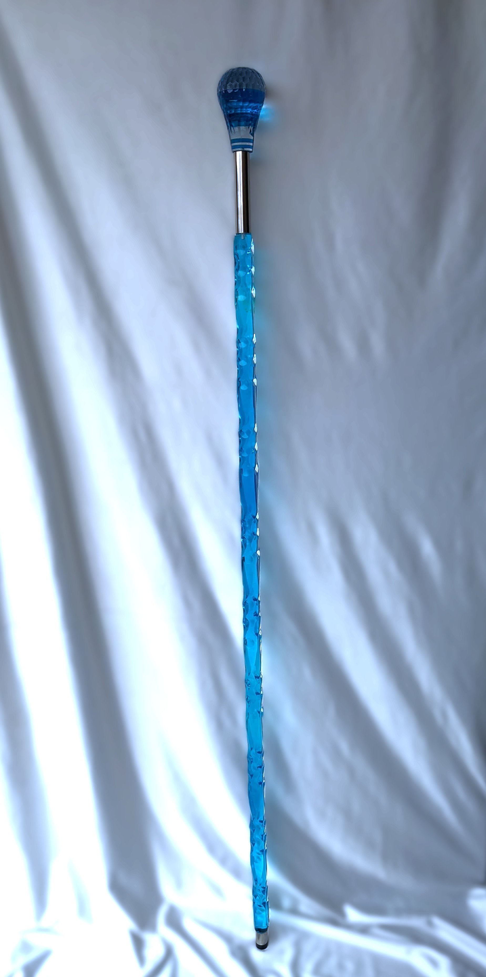Noor-e-Khutba™ Premium Transparent Acrylic Imam Stick – 5ft Crystal Khutba Cane for Masjid, Jummah & Islamic Sermons | Durable & Elegant Design for Imams & Scholars product image (11)