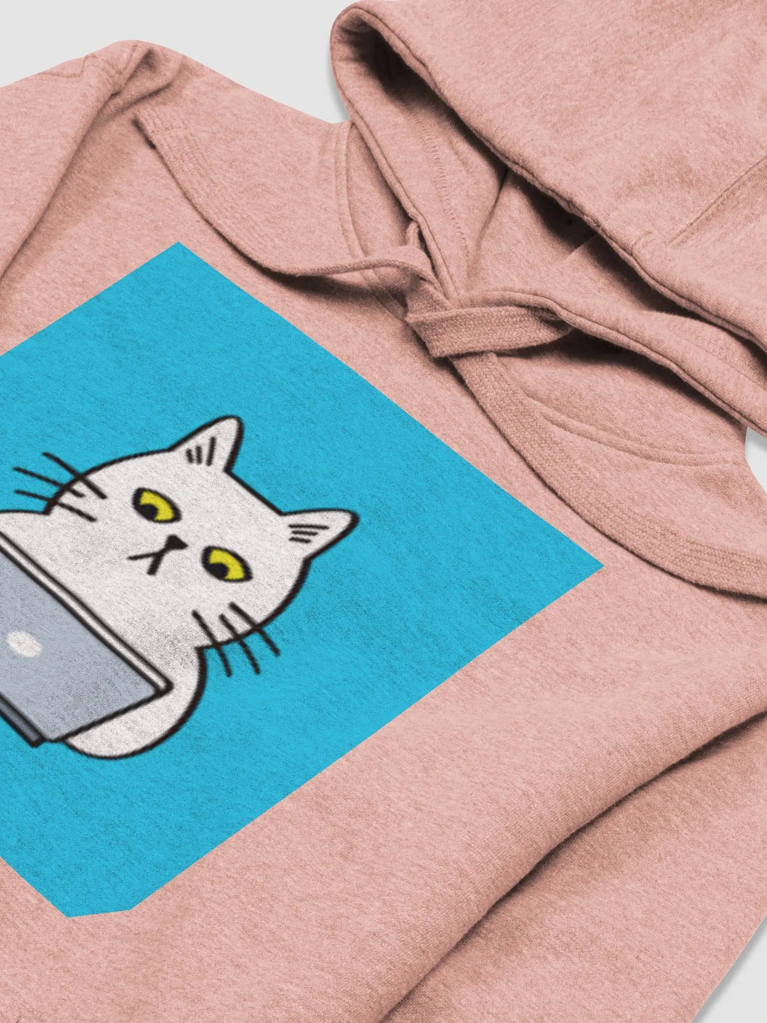 Cute Cat on laptop Unisex Hoodie product image (14)