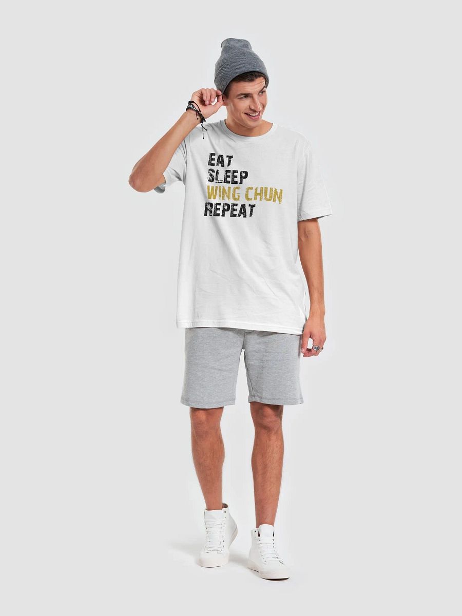 Eat Sleep Wing Chun Repeat - White T-Shirt product image (6)
