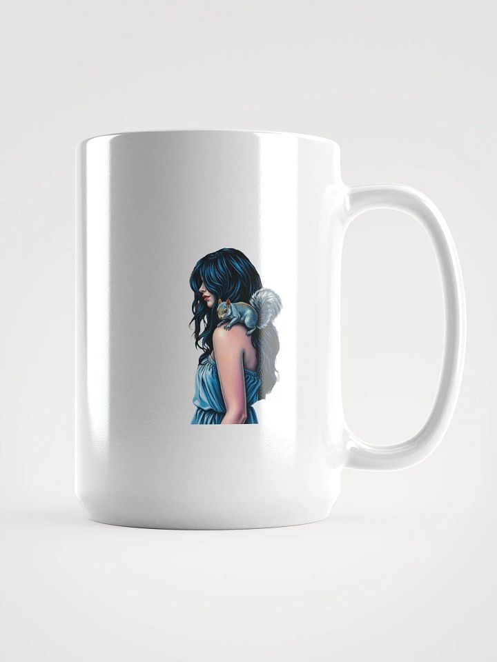 Squirrel Whimsy White Glossy Mug product image (1)