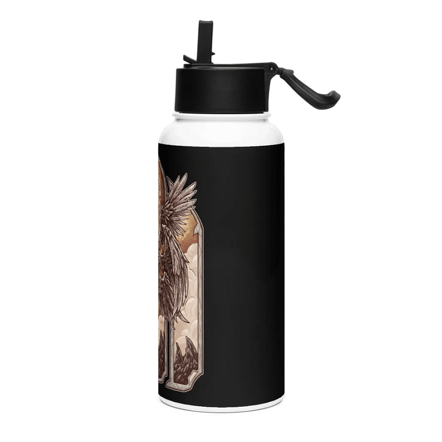 "Heredes Maleficarum" Stainless Steel Water Bottle with a Straw Lid product image (3)