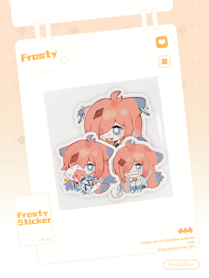 [FROSTY] 7 Frost/Cyber Fox Sticker product image (1)