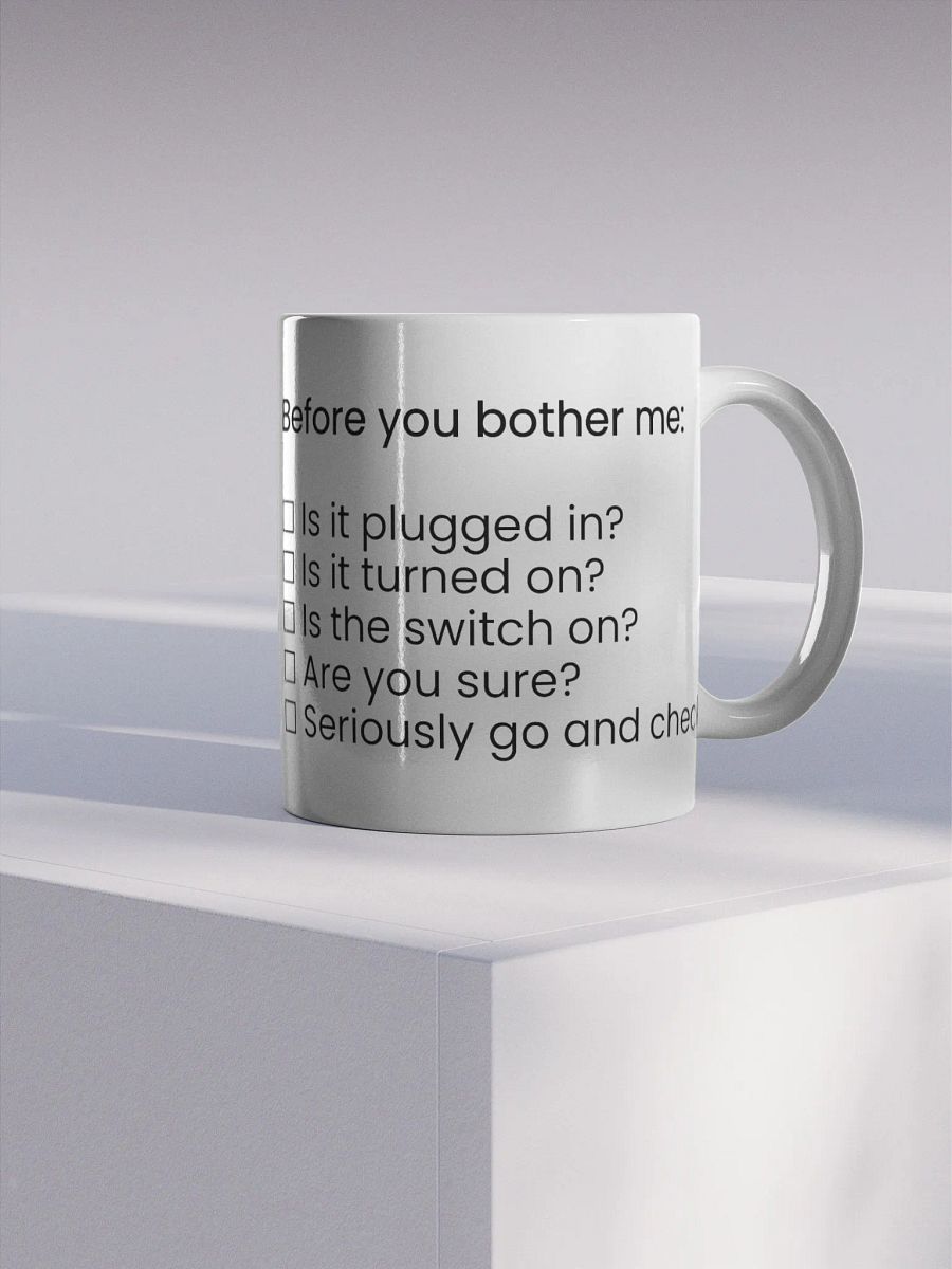 Gloss Mug (Before You Bother Me) product image (1)