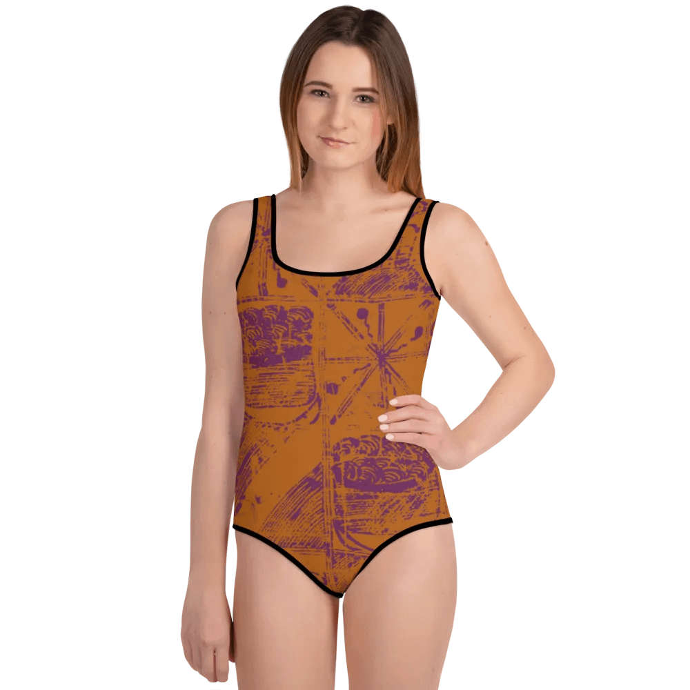 Festivity Print Bathing Suit product image (10)