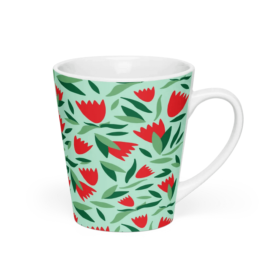 Blossom Elegance Latte Mug product image (2)