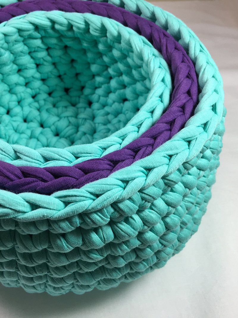 Nesting Bowls Crochet Pattern