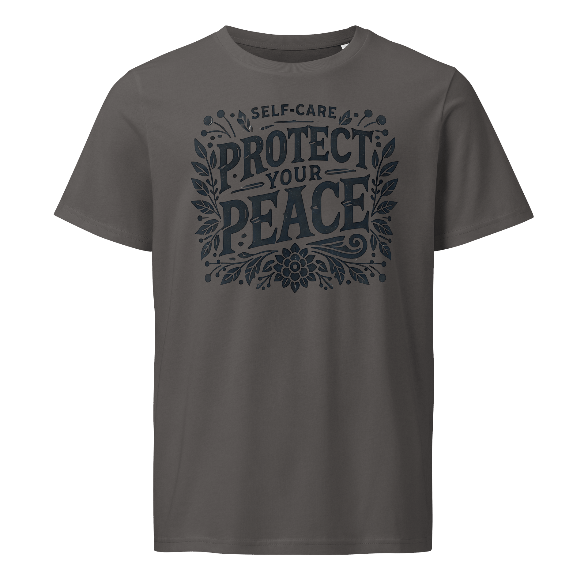 Peaceful Floral Self-Care T-Shirt product image (1)