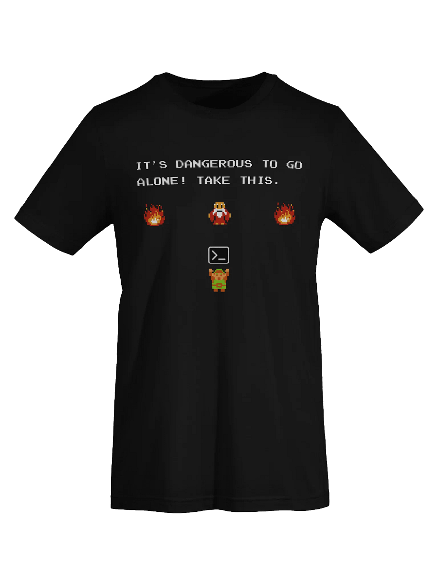 "It's Dangerous to go Alone" T-Shirt product image (44)