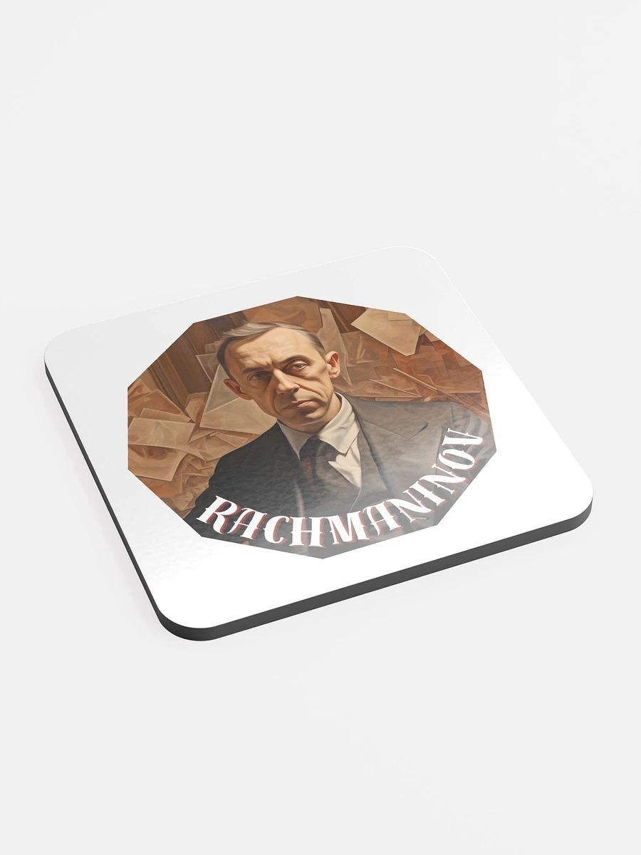 Sergej Rachmaninov - Oil Painting Poirtrait | Coaster product image (2)