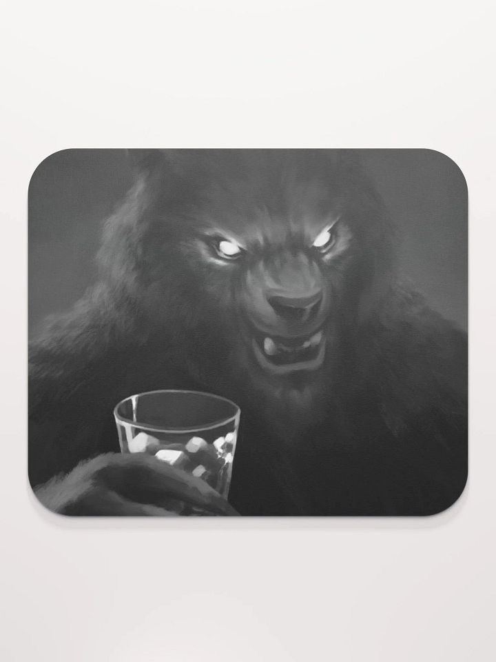 Sippin With Sin Werewolf Mousepad product image (2)