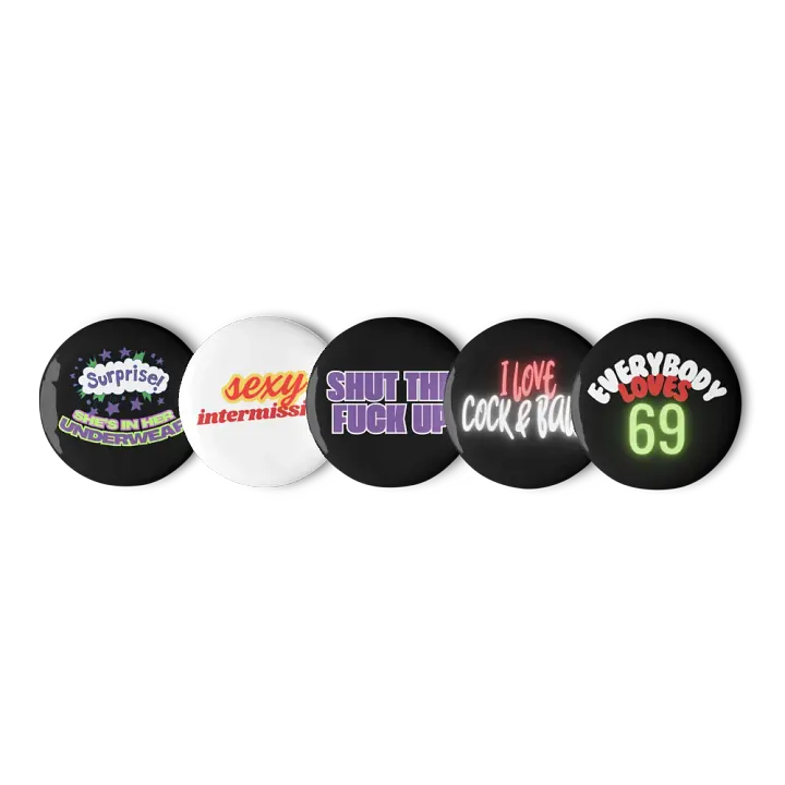 Naughty Button Set product image (1)
