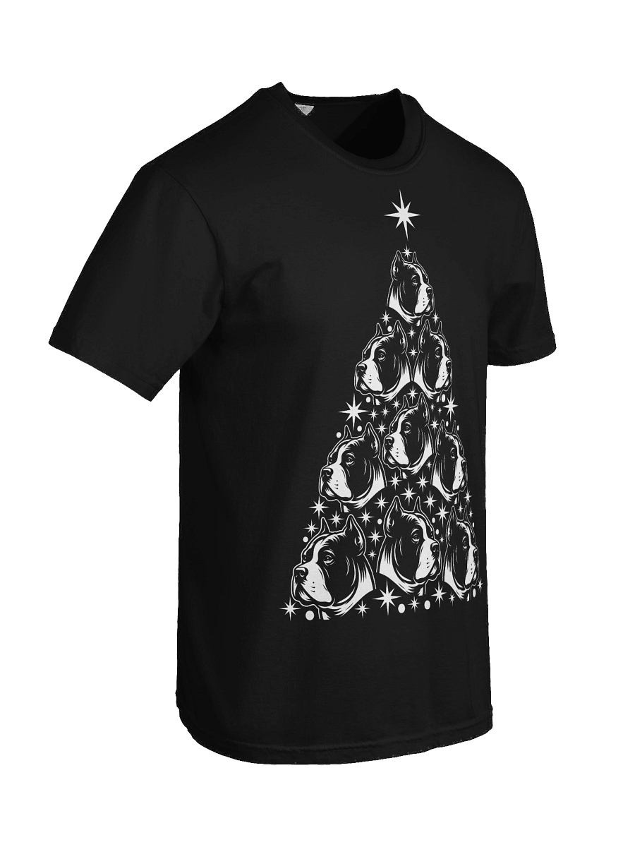 American Staffordshire Terrier Christmas Tree T-Shirt product image (44)