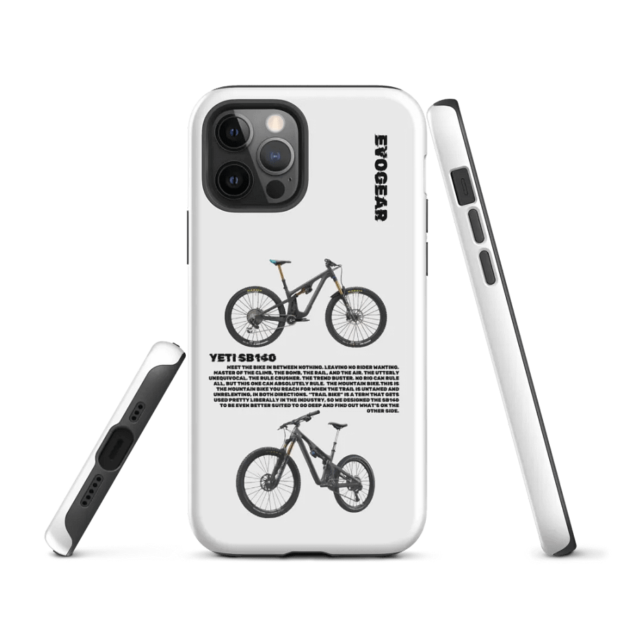 White SB140 iPhone Case product image (1)