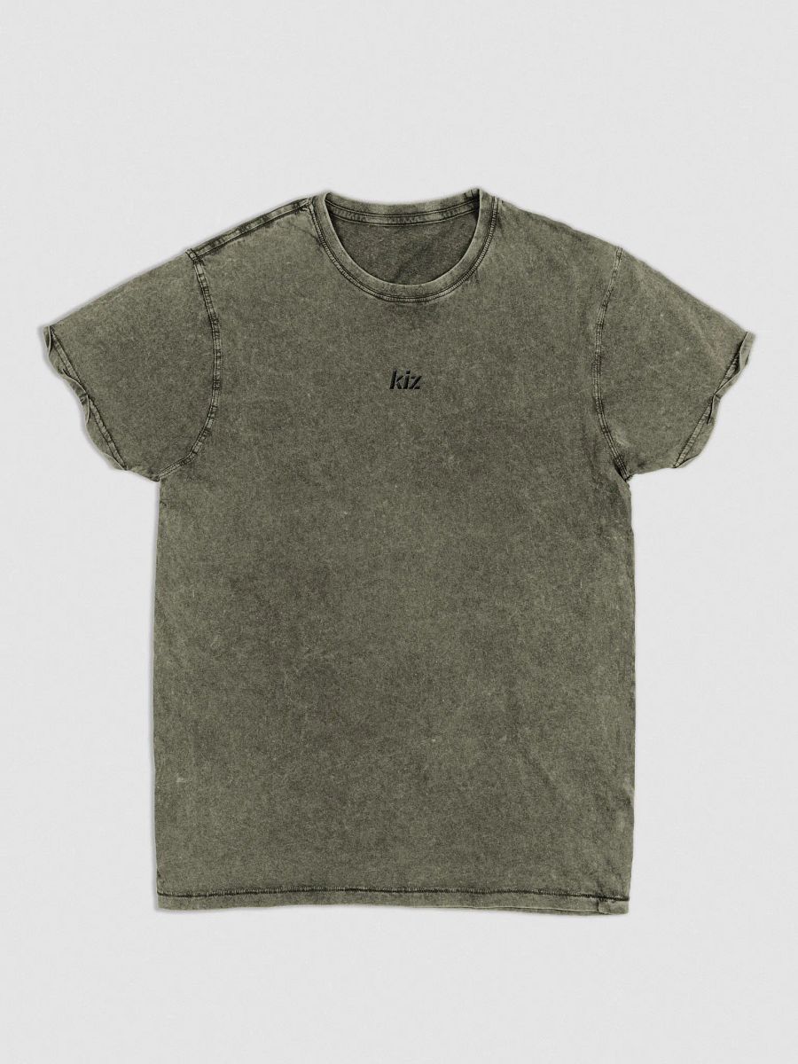 KIZ - EMBROIDERY - DENIM TEE - ARMY GREEN product image (3)