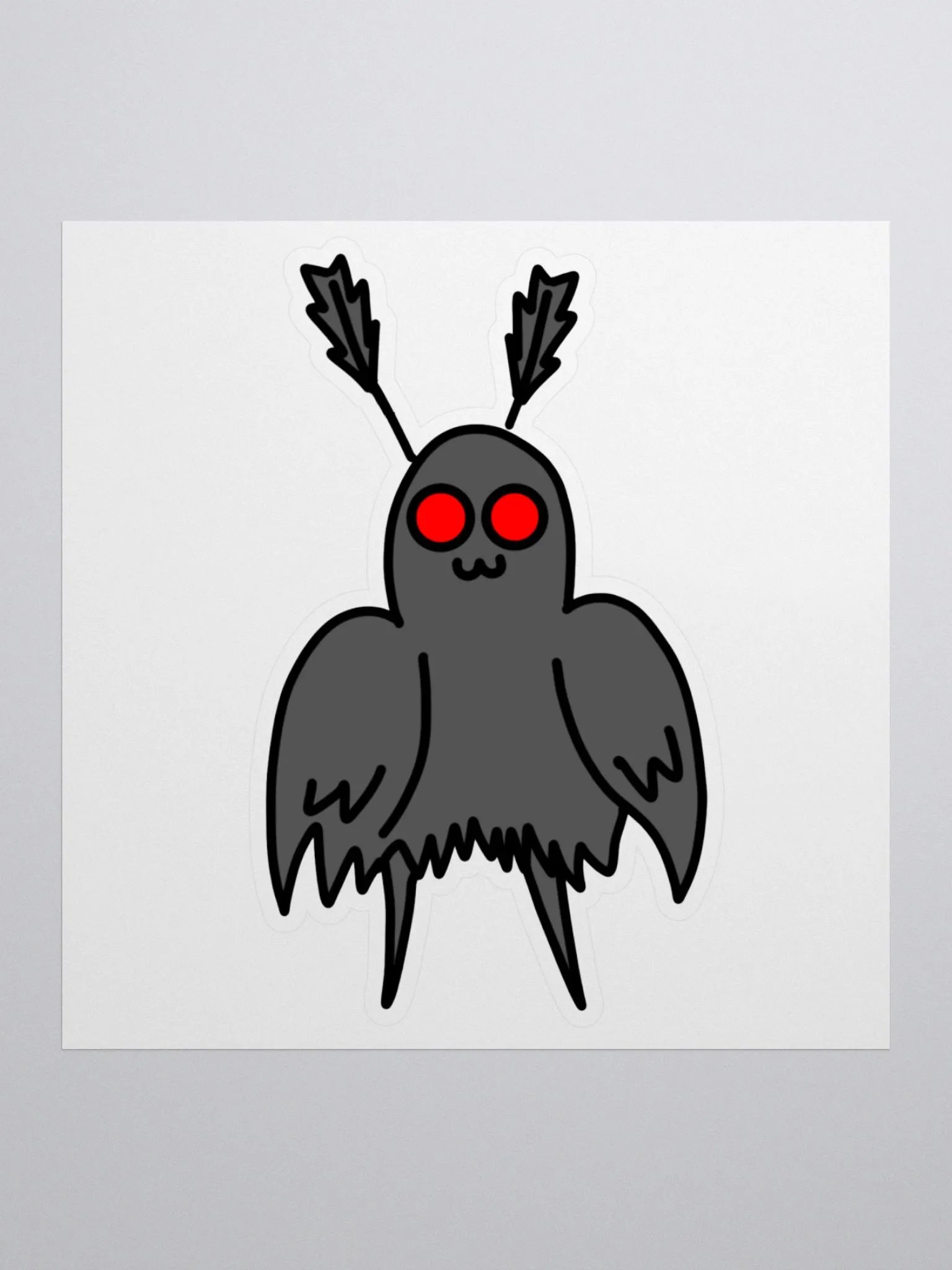 Mothman UWU Sticker product image (1)