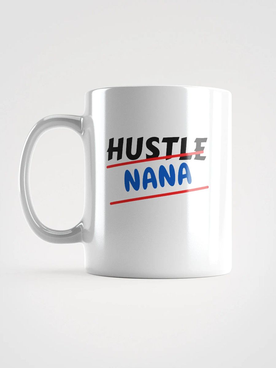 HUSTLE NANA White Glossy Mug product image (9)