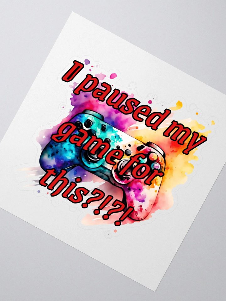 Gamer's Delight Kiss Cut Stickers product image (5)