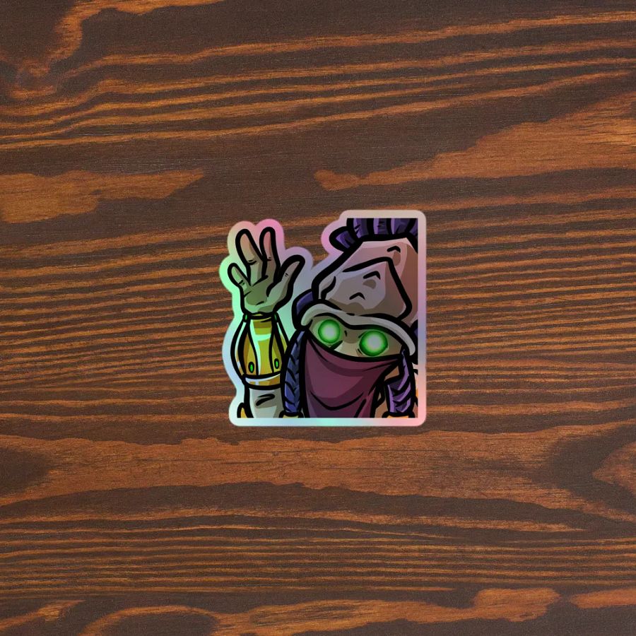 Dark Templar Wave Holo Sticker product image (5)