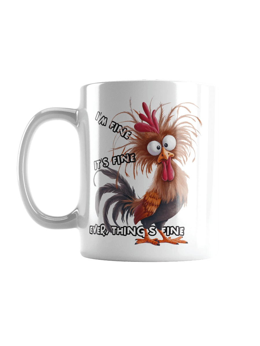 It's Fine Crazy Rooster Mug product image (6)
