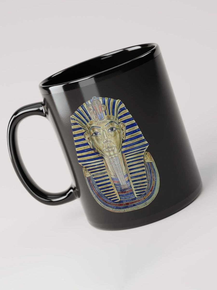 Tutankhamun Mask Mug (Black) product image (6)