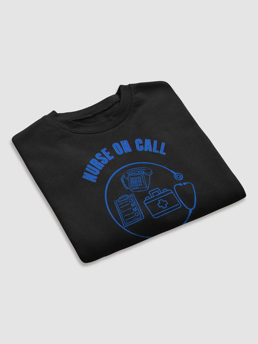 Nurse On Call Circle Medley Crop Sweatshirt product image (34)