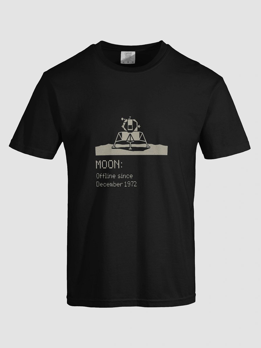 Moon Landing T-Shirt – Offline Since 1972 | Apollo Mission Retro Tee product image (5)