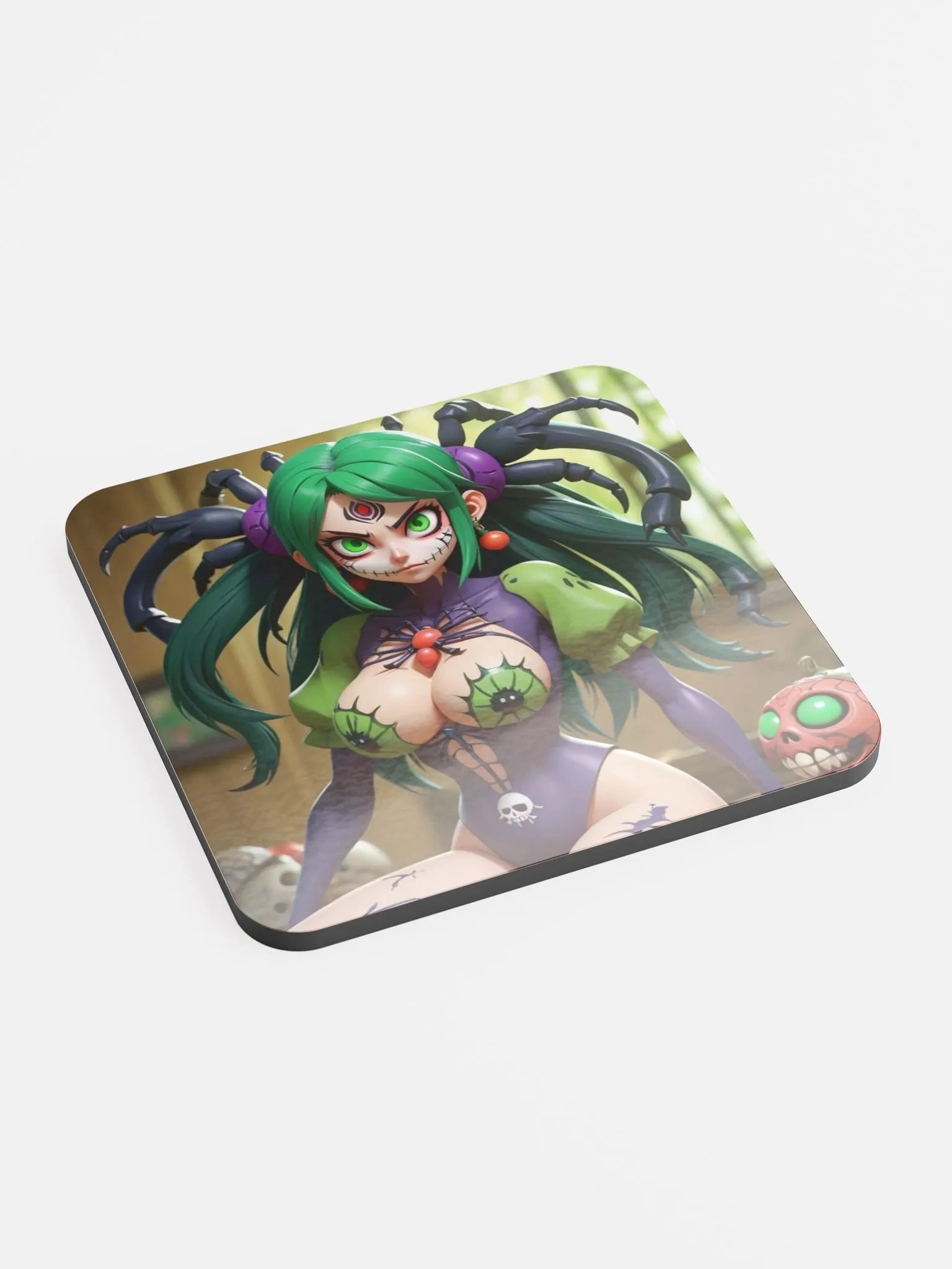Arachnid Elegance Cork Coaster product image (2)