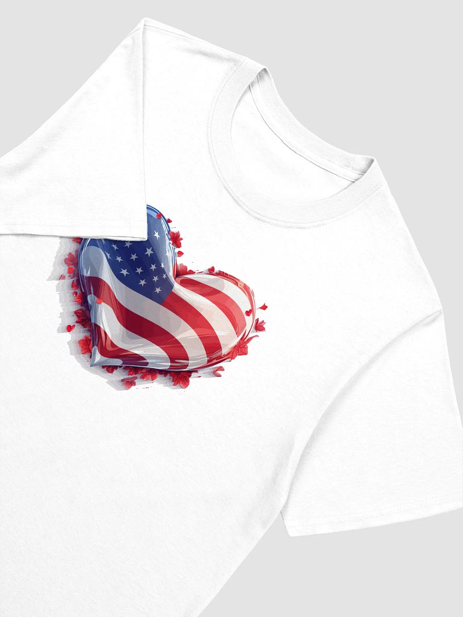 Patriotic Fallen Heart T-Shirt product image (4)