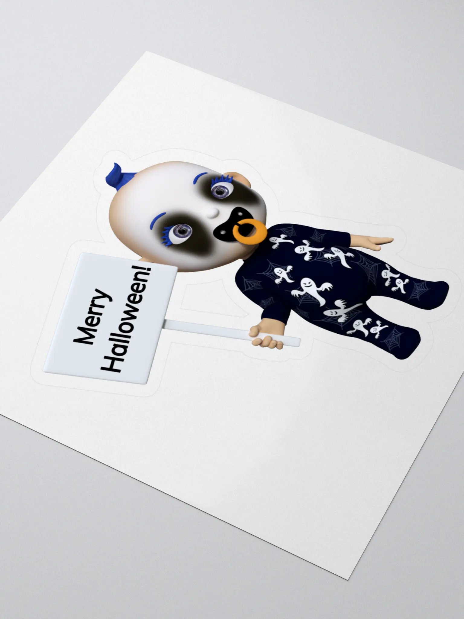 Spooky Baby Halloween Kiss Cut Stickers product image (3)