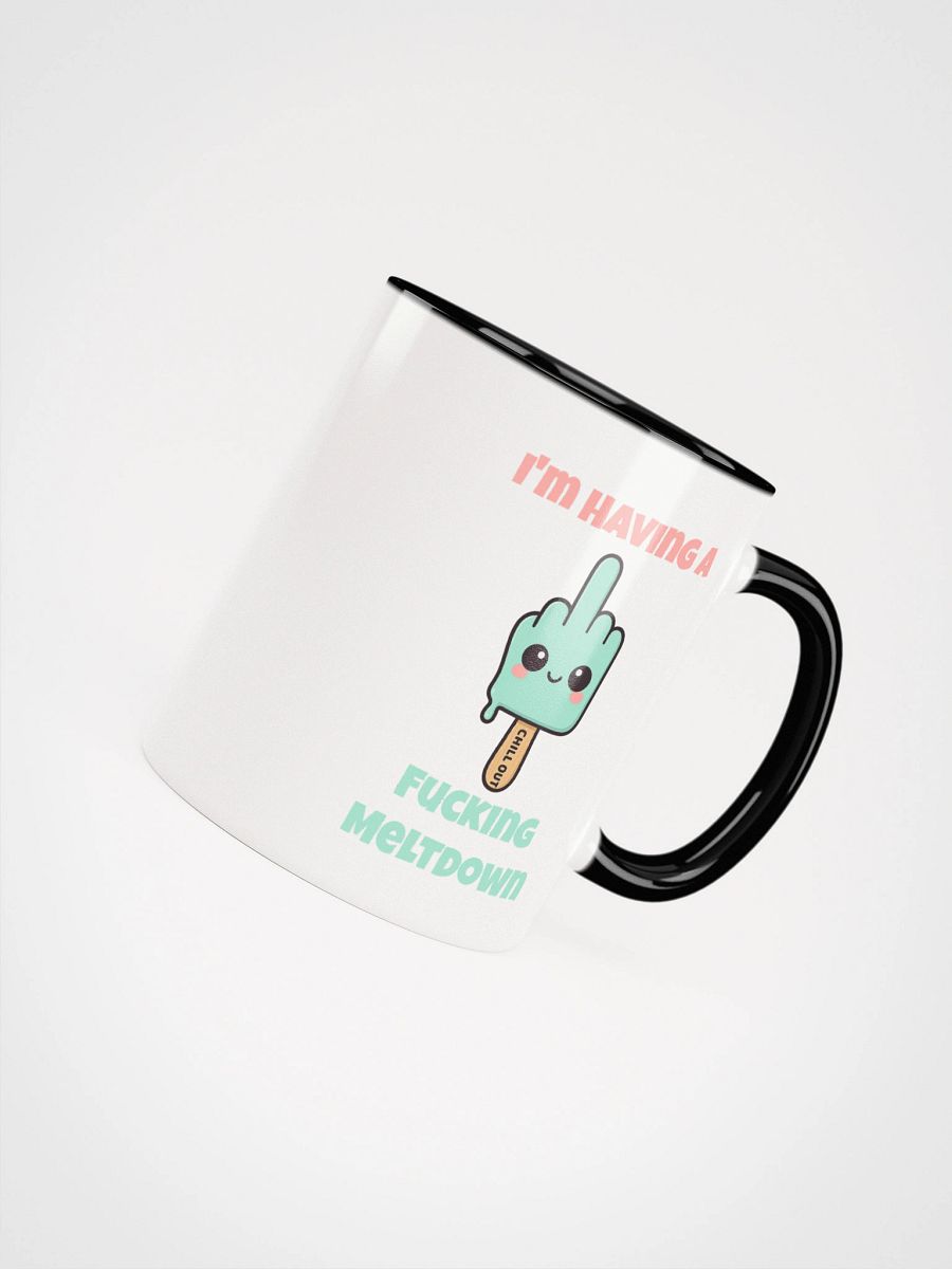 I'm Having A Fucking Meltdown Accent Mug product image (7)