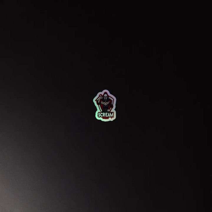 Scream Gaming Holographic Sticker Sheet product image (4)
