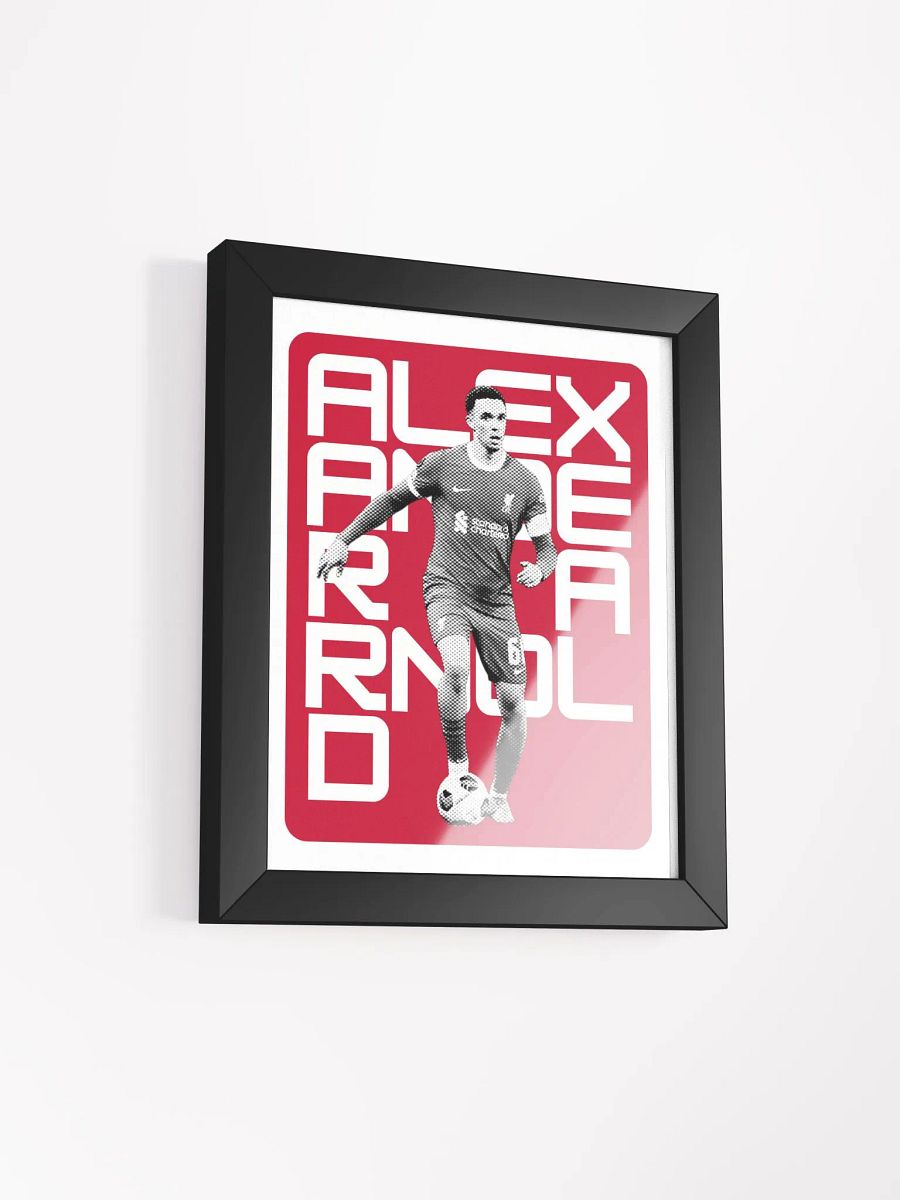 Trent Alexander-Arnold BW Liverpool Name Art Framed Print product image (4)