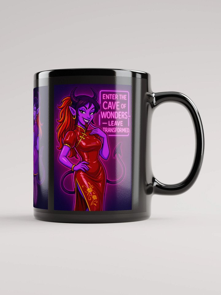 Enter the Cave of Wonders Mug – Jaz the Glam Demonette | Funny Queer Fantasy Coffee Cup product image (1)